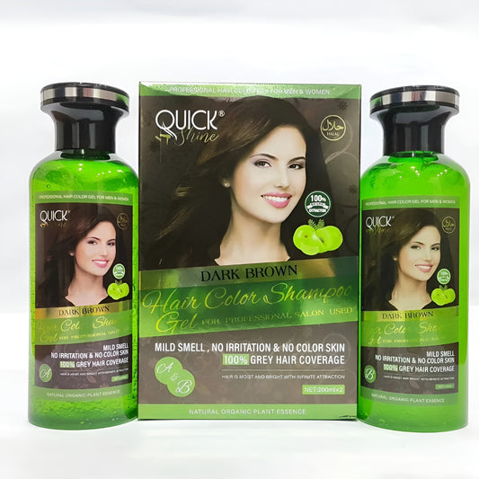 Quick Shine Hair Colour Gel For Men And Women
