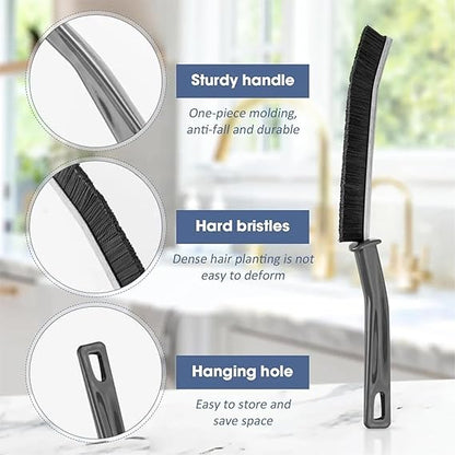 Window Brush for Home Window Gap - (BLACK)