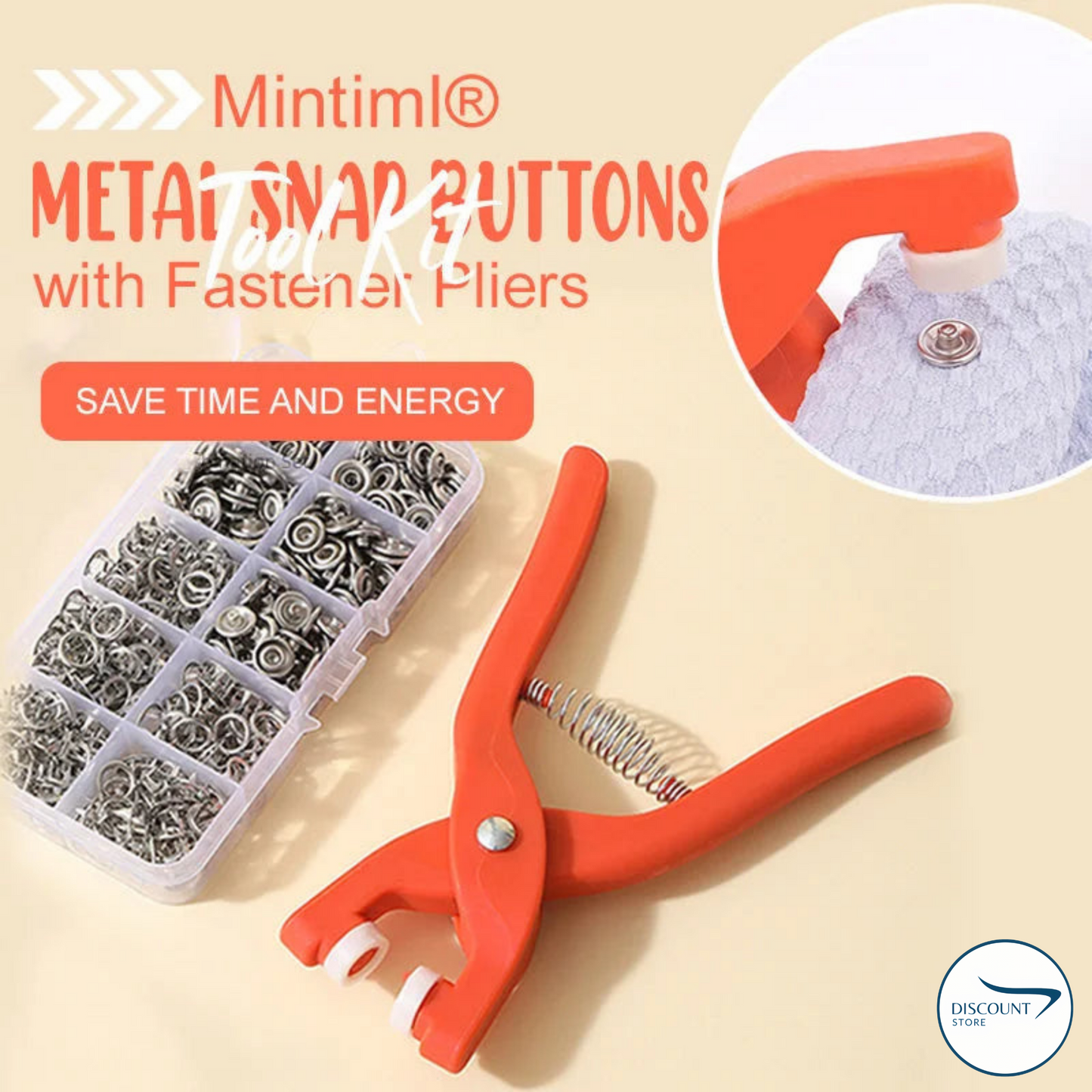 Pliers Snap Button Press Tool - (IMPORTED)