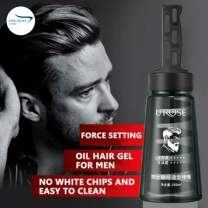 Sadoer Styling Hair Oil Comb Gel - (IMPORTED)