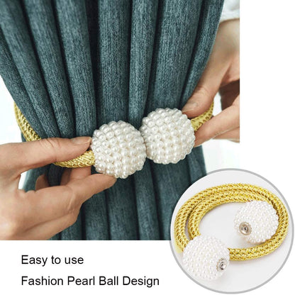 Pack of 2 Magnetic Curtain Holder