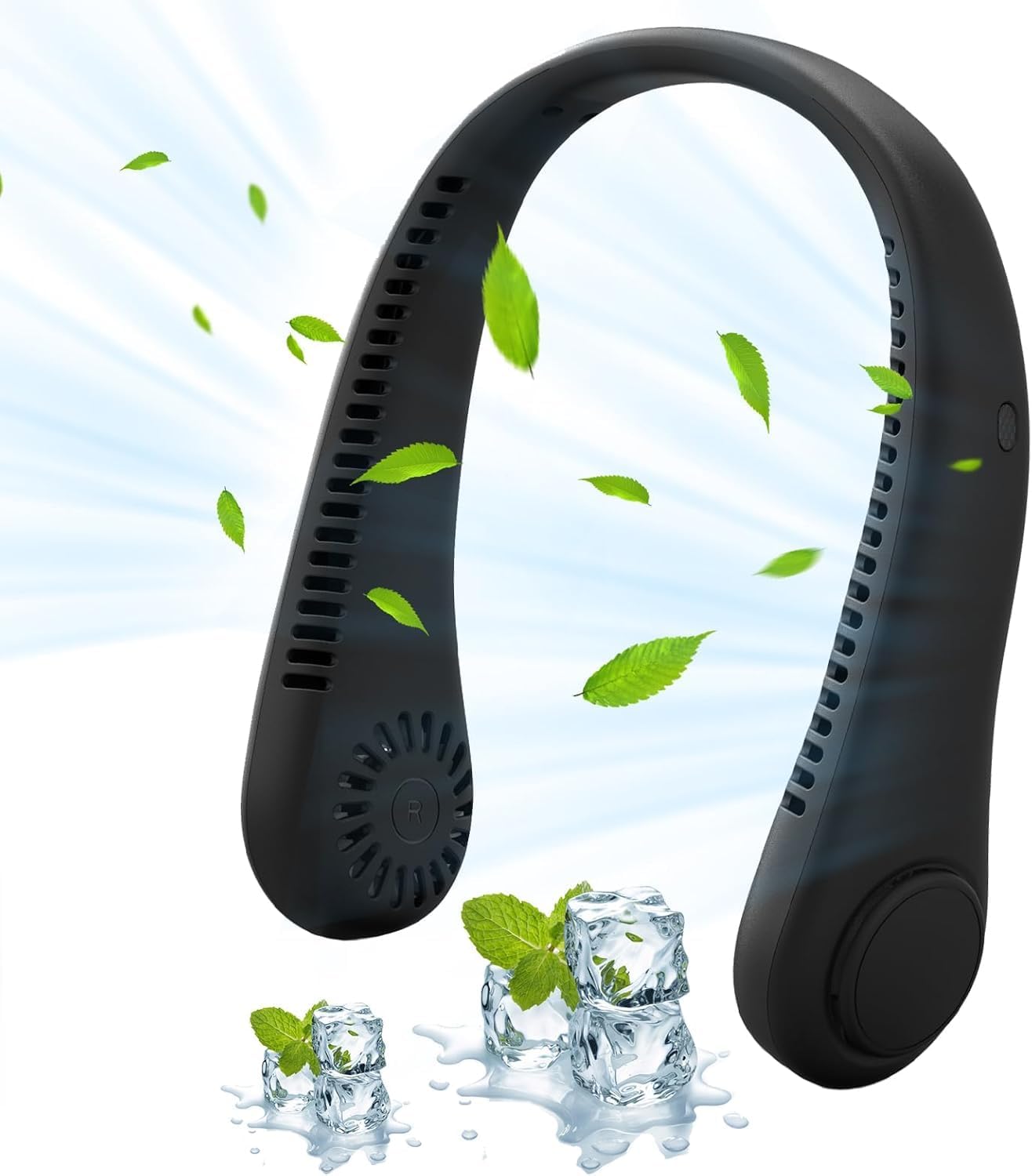 Portable Hanging Neck Fan - (IMPORTED)