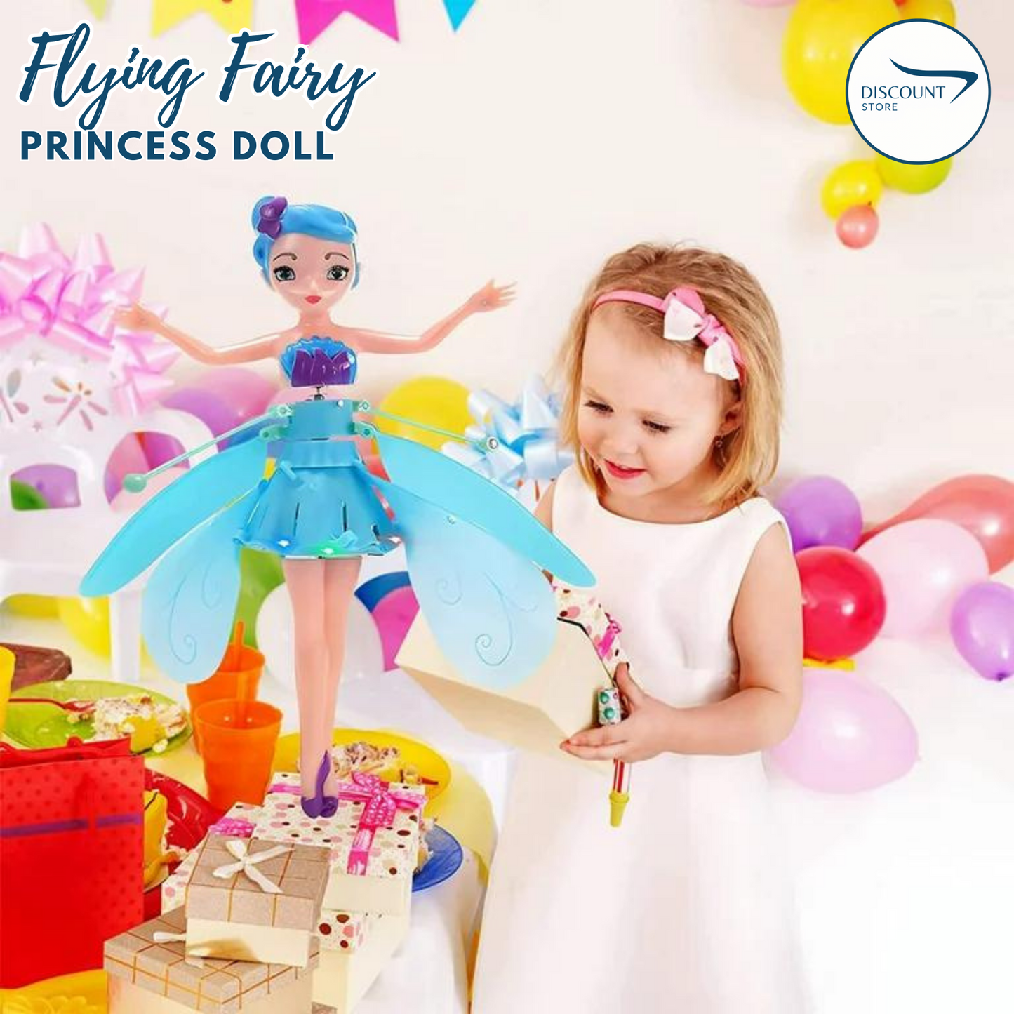 Magic Flying Fairy Princess Doll - (FREE Delivery)