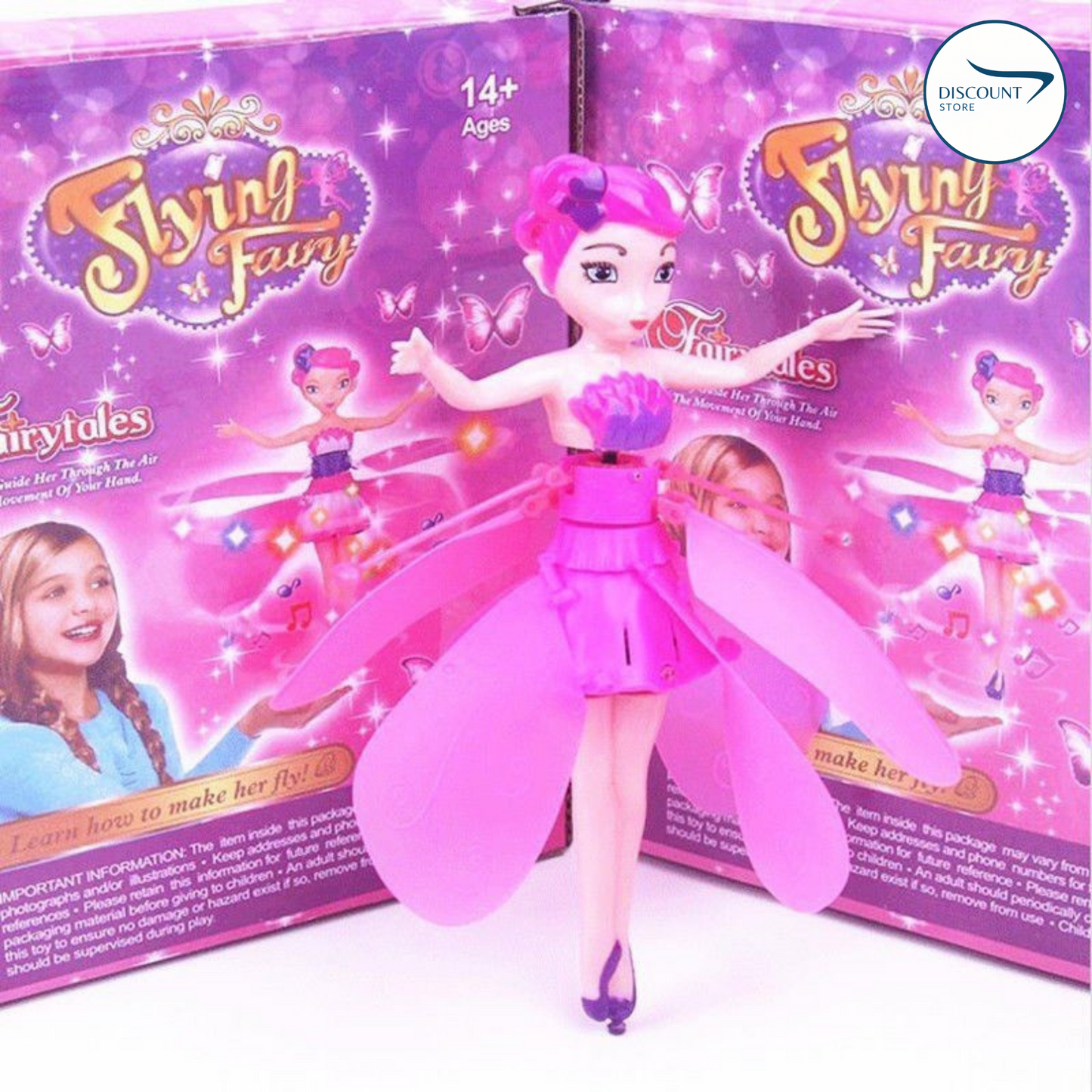 Magic Flying Fairy Princess Doll - (FREE Delivery)