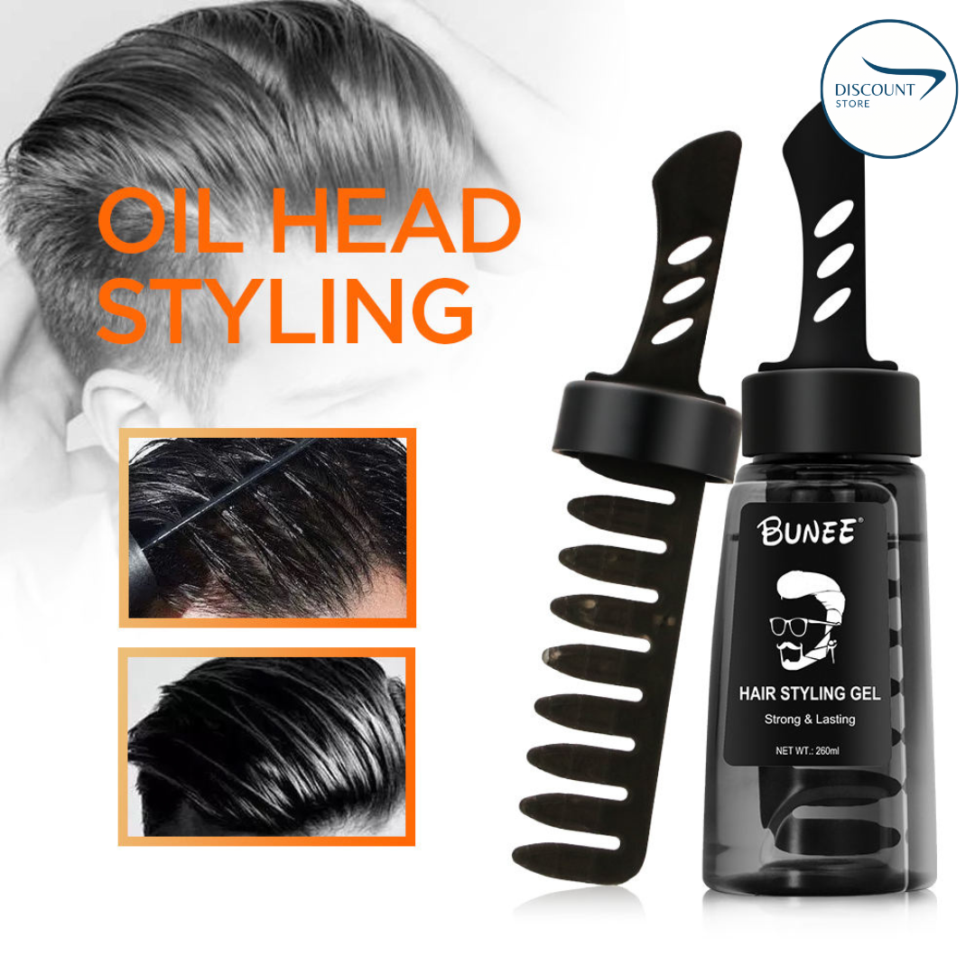 Sadoer Styling Hair Oil Comb Gel - (IMPORTED)
