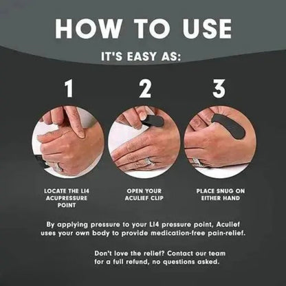 Acupressure Magnetic Sugar Control Clip - (BUY 1 GET 1 FREE)