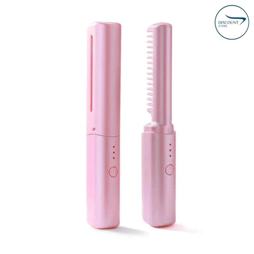 Wireless 2 in 1 Professional Hair Straightener Comb - (FREE Delivery)