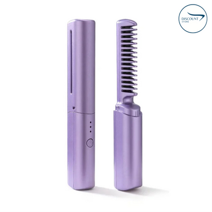 Wireless 2 in 1 Professional Hair Straightener Comb - (FREE Delivery)