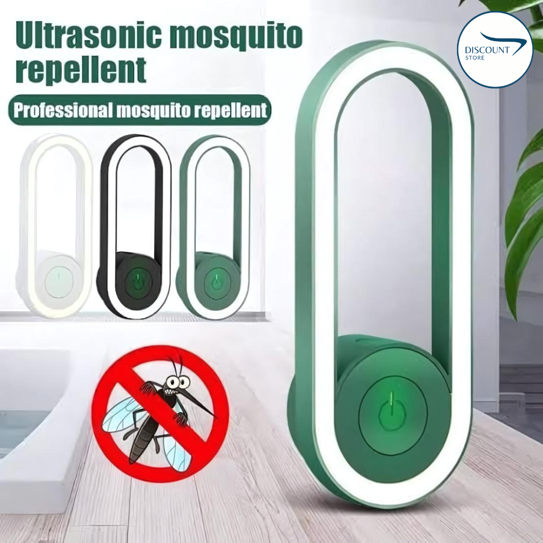 Ultrasonic Mosquito Killer with LED Light - (FREE Delivery)