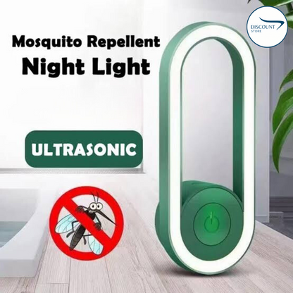 Ultrasonic Mosquito Killer with LED Light - (FREE Delivery)