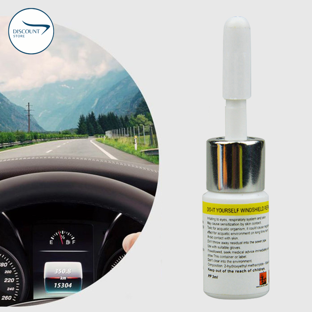 Cracked Glass Nano Fluid Repair Kit - (BUY 1 GET 1 FREE)