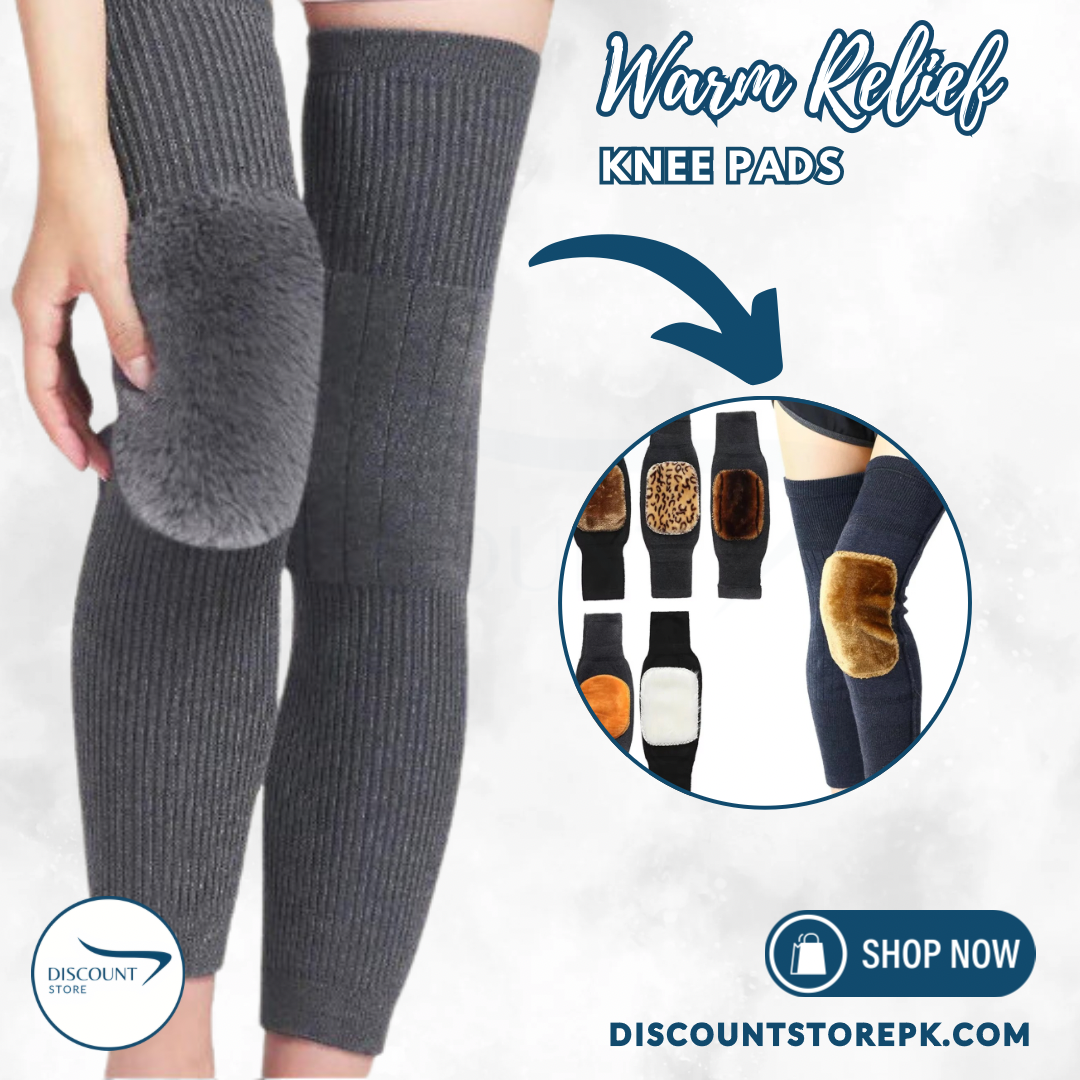 Warm Relief Soft Knee Warmer Pads - (FREE Delivery)