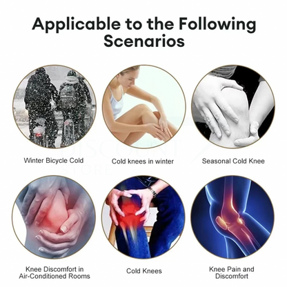 Warm Relief Soft Knee Warmer Pads - (FREE Delivery)