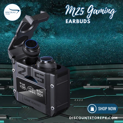 M25 TWS Digital Display Earbuds - (IMPORTED)