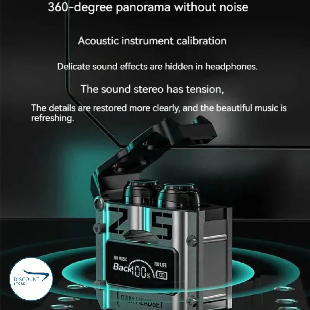 M25 TWS Digital Display Earbuds - (IMPORTED)
