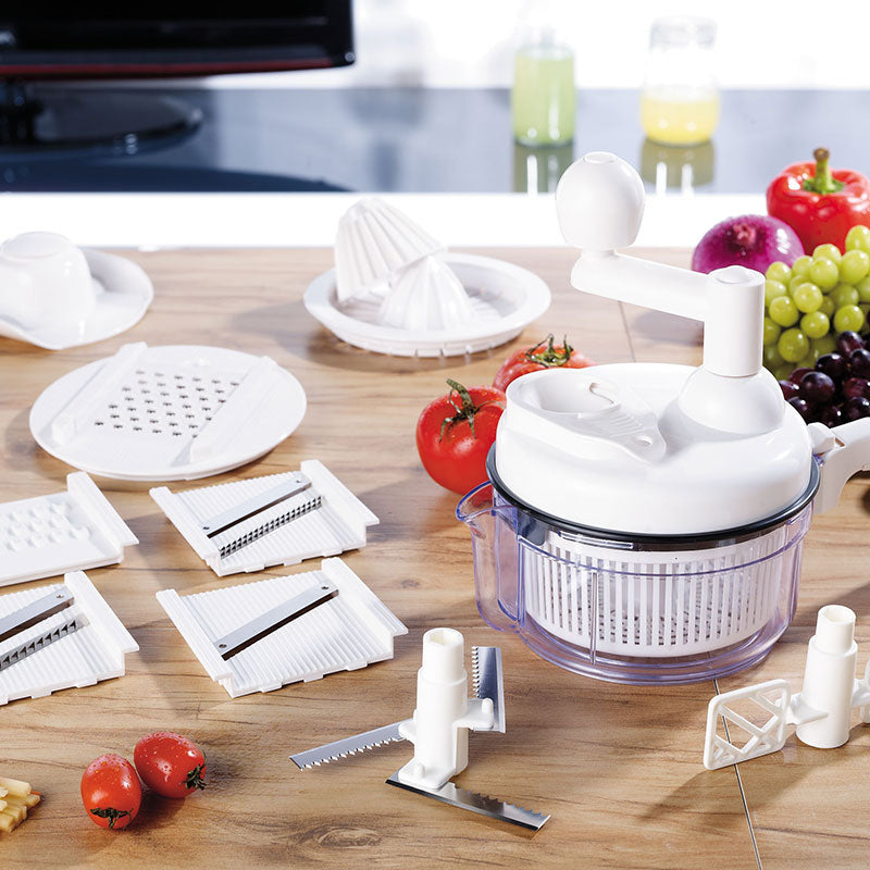 8 in 1 Manual Food Processor Chopper