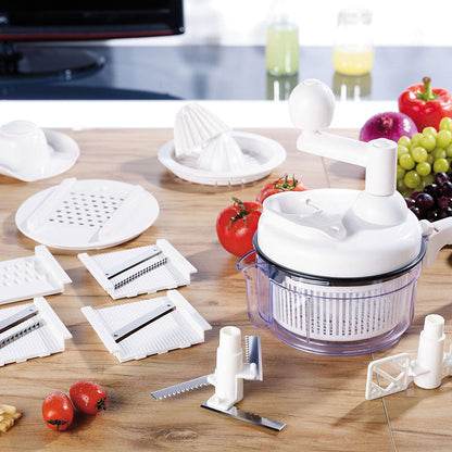 8 in 1 Manual Food Processor Chopper