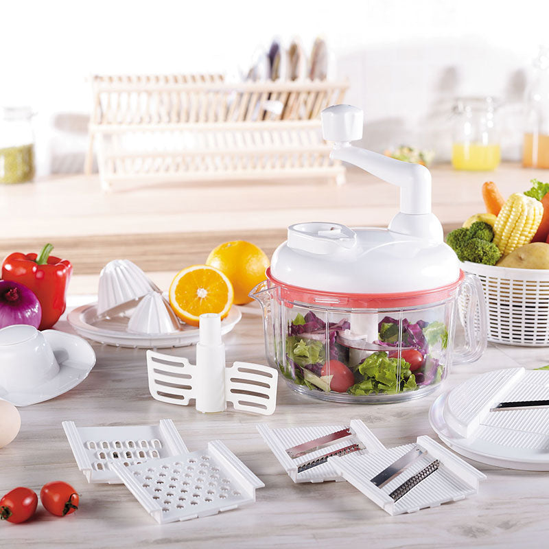 8 in 1 Manual Food Processor Chopper