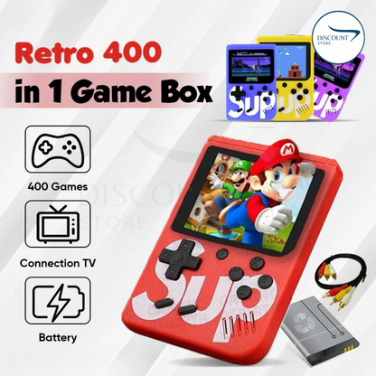 SUP Retro 400 in 1 Game Box -  (IMPORTED)