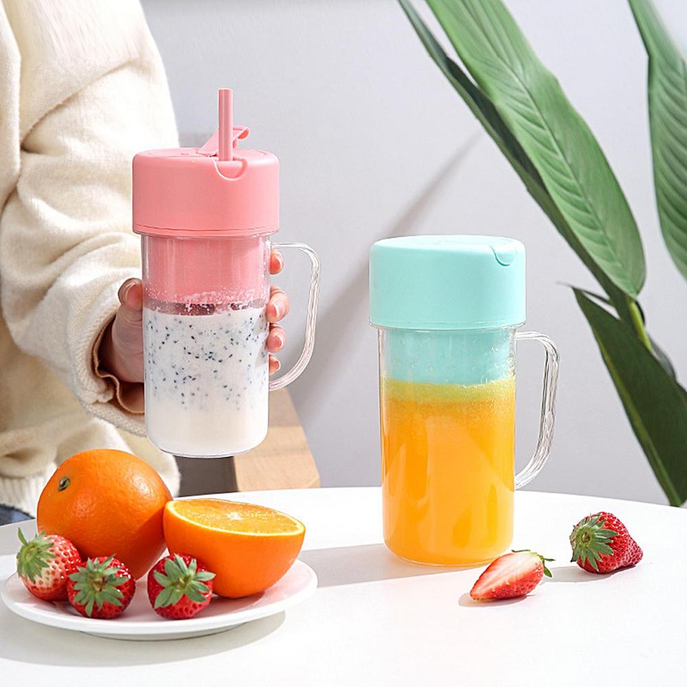 Portable Juicer Cup Blender Straw Juicer