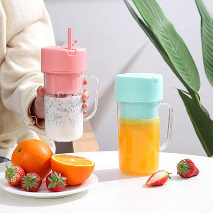 Portable Juicer Cup Blender Straw Juicer