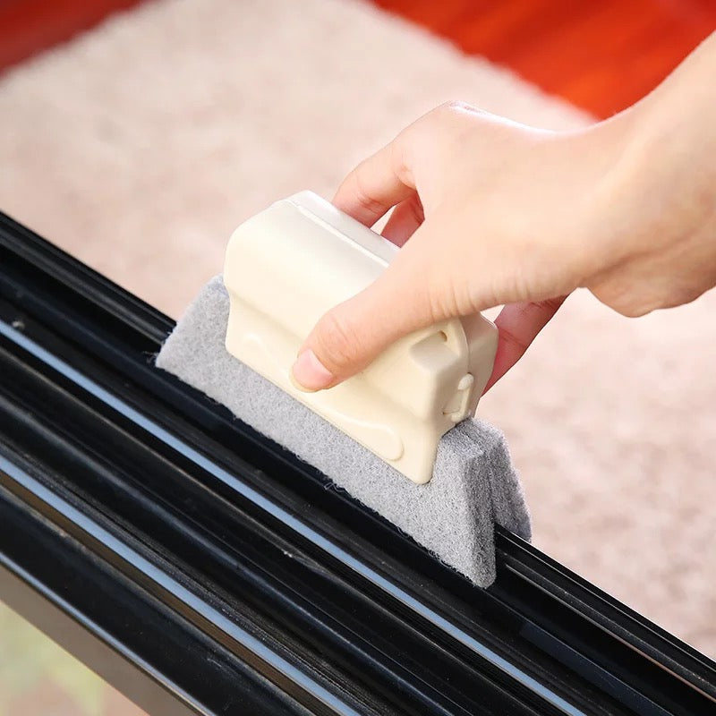 2 PCS Magic Door Window Groove Cleaning Brush