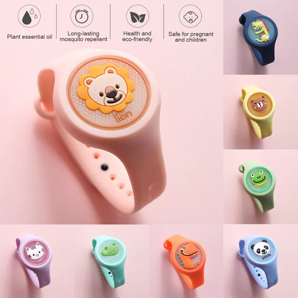 Kids Mosquito Repellent Bands with LED Light Up