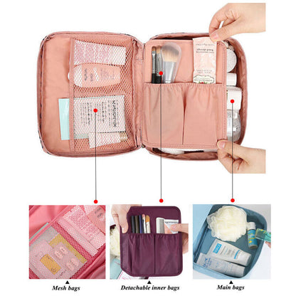 Travel Make Up Bag Toiletry Organizer